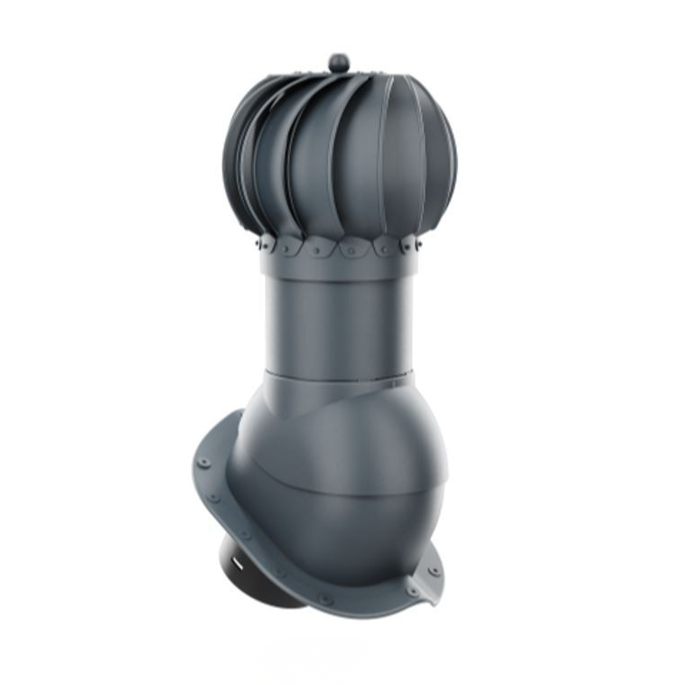 HPI Rotační odvětrávací set 150 – nejvyšší profil - pro plechové tvarované krytiny