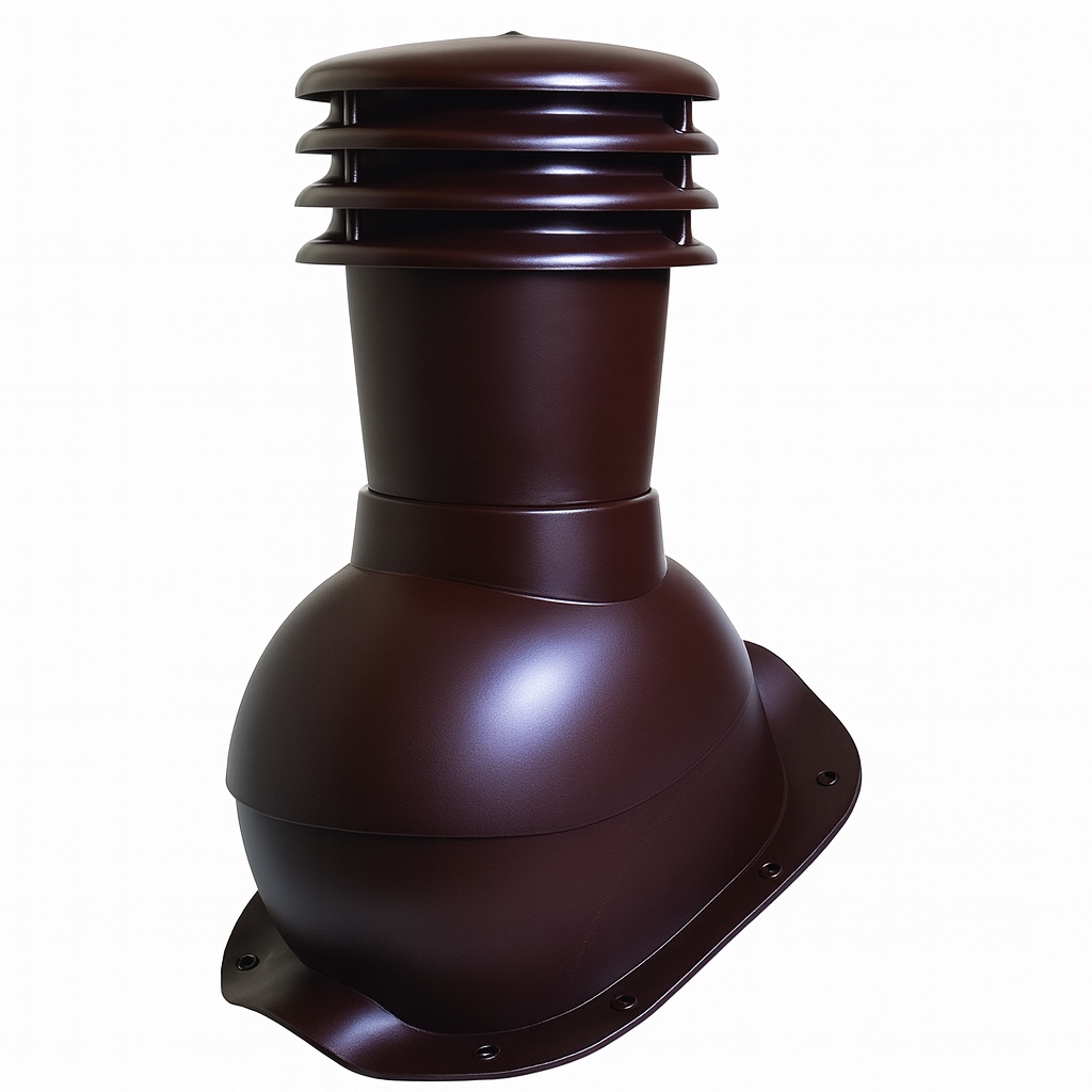 HPI Odvětrávací set – pro profilované plechové krytiny - průměr 110 mm - nízký profil s výškou vlny do 25 mm