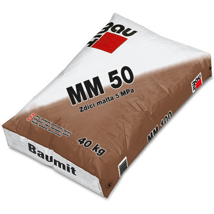 Baumit MM 50 - vápenocementová zdicí malta