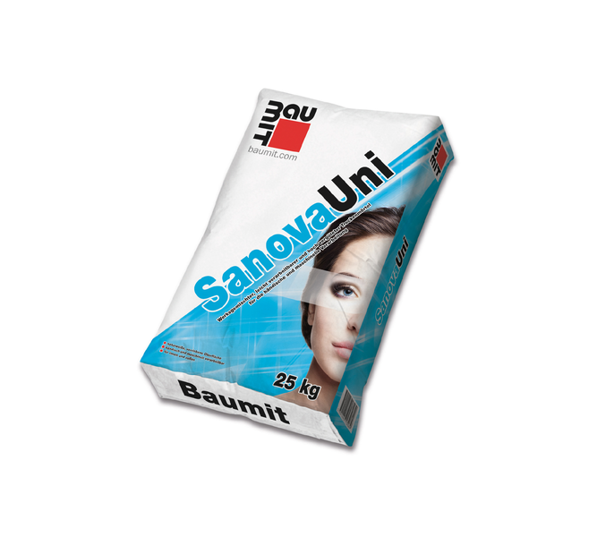 Baumit SanovaUni - sanační omítka pro interiér i exteriér - 25 kg