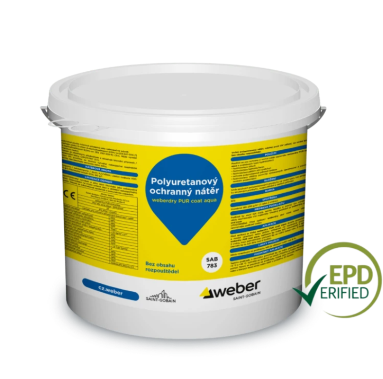 Weberdry PUR coat aqua