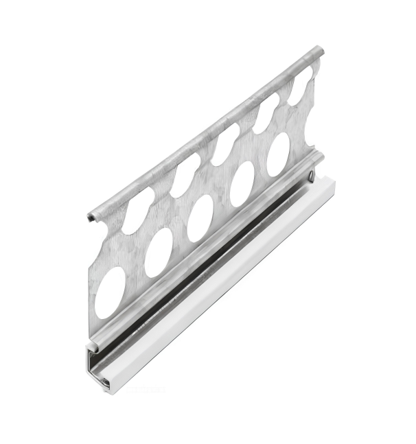HPI Profil 6227 s ochranným prvkem z PVC proti korozi s pootevřeným úhlem 110°, délkou větve 53mm - pro venkovní omítky 10 mm