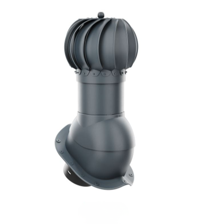 HPI Rotační odvětrávací set 150 - vysoký profil - pro plechové tvarované krytiny