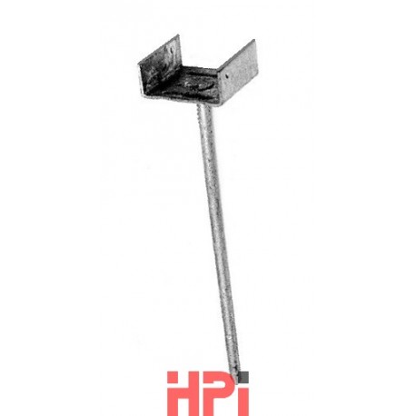 HPI Držák hřebenových latí s hřebem - žárový pozink - šířka latě 30 mm
