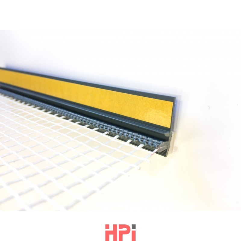 HPI Lišta s tkaninou V09 - antracit - délka 2,4 m
