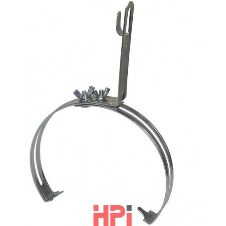 HPI Podpěra drátu na hřebenáč univerzální G5, kovový úchyt, pro hřebenáče š. 125-205 mm