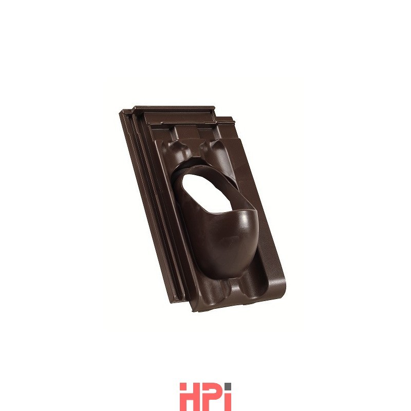 HPI Plastová prostupová taška pro krytinu Tondach TRF 12, Hranice 11 (posuvná) - pr. průchodu 100 mm