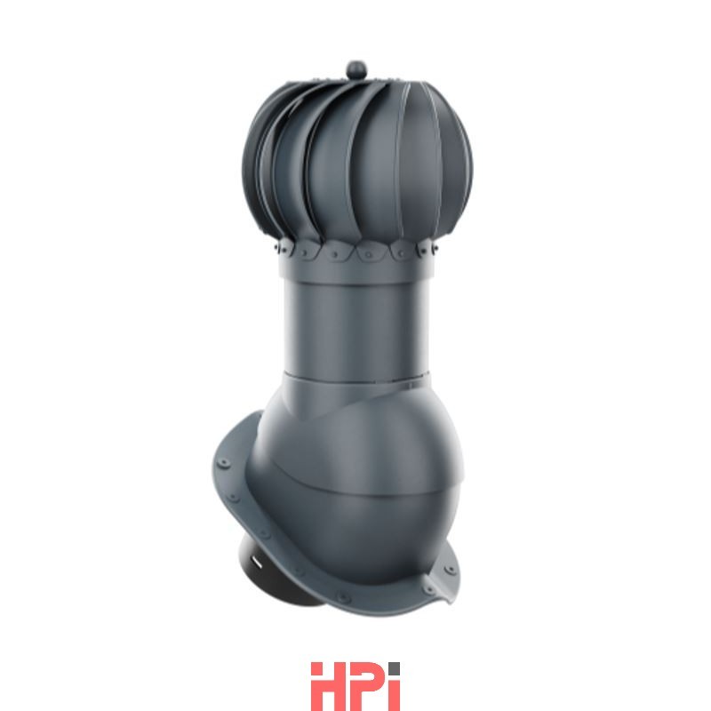 HPI Rotační odvětrávací set 150 - nízký profil - pro plechové tvarované krytiny