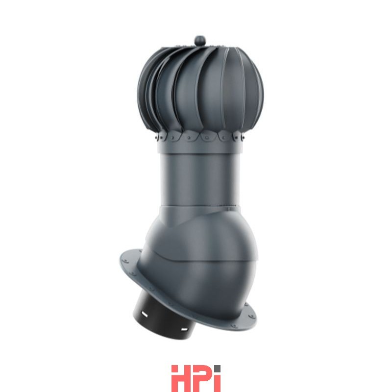 HPI Rotační odvětrávací set 150 – pro šindel a rovné plechové krytiny