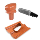 HPI Plastová prostupová taška pro krytinu Besk, KM Beta, Betonpres (staré typy) - pr. průchodu 100 mm