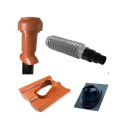 HPI Plastová prostupová taška pro krytinu Besk, KM Beta, Betonpres (staré typy) - pr. průchodu 100 mm