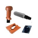 HPI Plastová prostupová taška pro krytinu Tondach Stodo 12 - pr. průchodu 100 mm