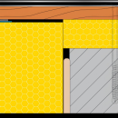 Ukončovací profil pro zateplení FEBA-TEX UNI - délka 2 m