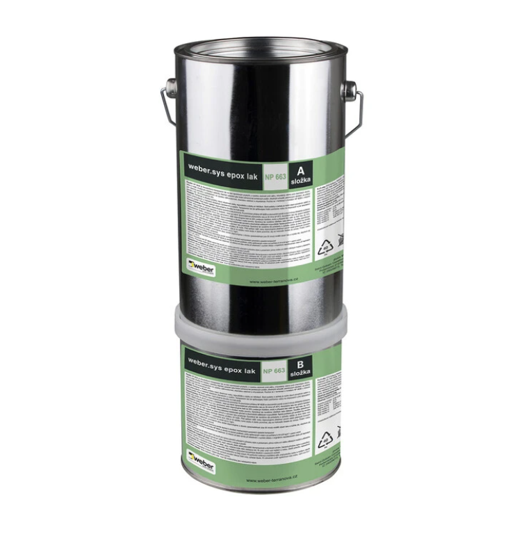 Webersys epox mat lak - polomatný - 5 kg + 2 kg