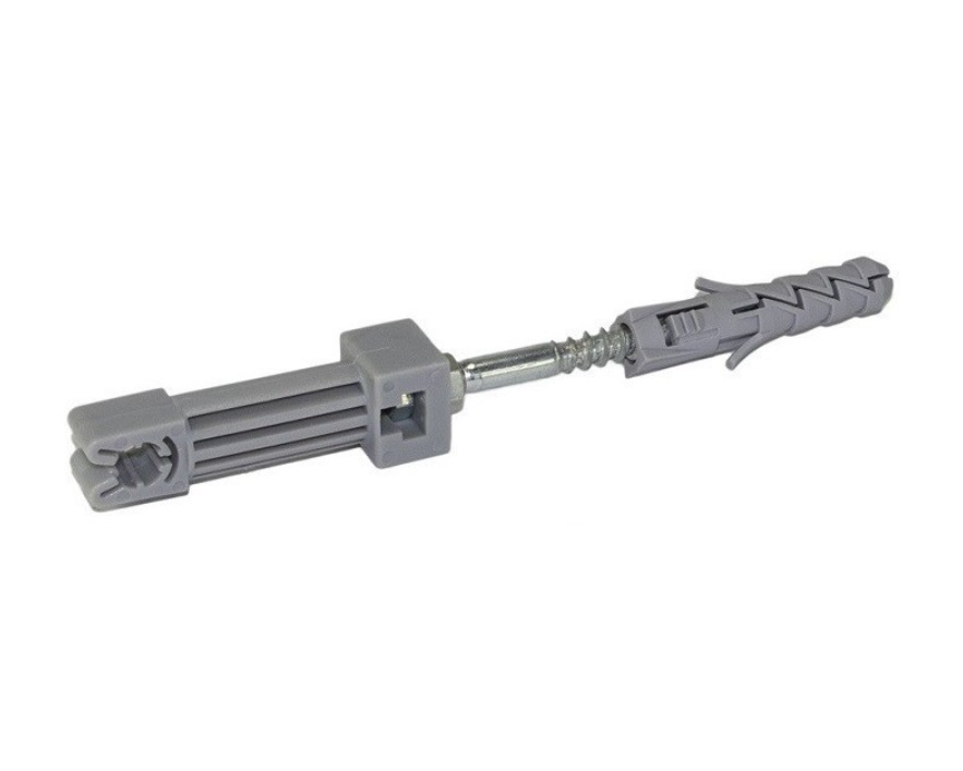 HPI Podpěra drátu stěnová s hmoždinkou, plastový úchyt (délka 70 mm) - pozink