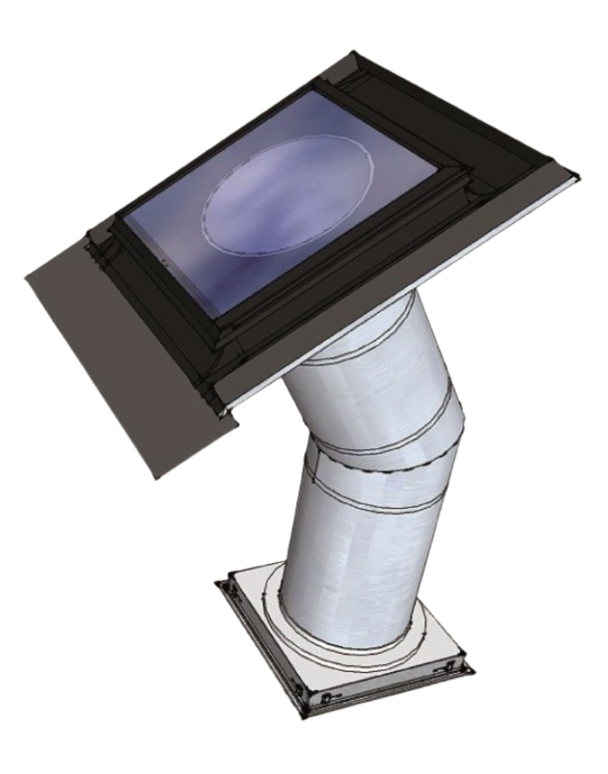 Světlovod SUNIZER, kulatý difuzér - základní sada, délka 1700 mm