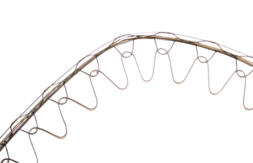HPI Profil 2003 - drátěný venkovní omítkový profil obloukový drátěný - PVC hrana délka 2,95 m