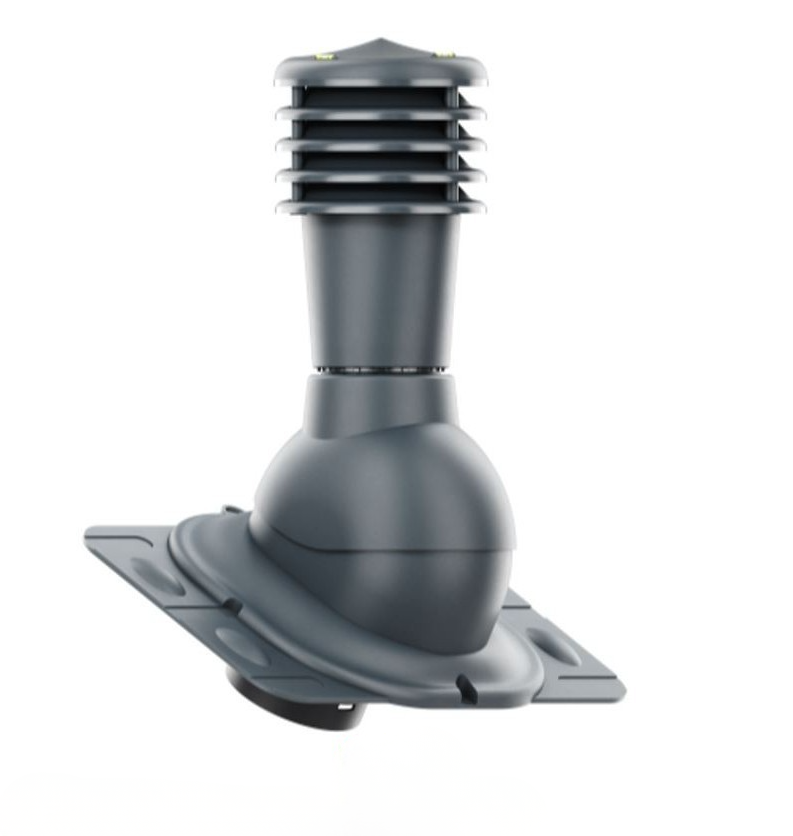HPI Odvětrávací set - univerzální pro trapézové krytiny do max. výšky 35 mm - průměr 125 mm