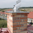 HPI Komínová hlavice ROTOWENT - Dragon, čtvercová základna - nerez
