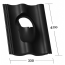 HPI Plastová prostupová taška pro krytinu Nelskamp Sigma - pr. průchodu 100 mm