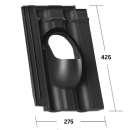 HPI Plastová prostupová taška pro krytinu Tondach Falcovka 11 - pr. průchodu 100 mm