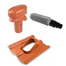 HPI Plastová prostupová taška pro krytinu Bramac Classic (Alpská), KMB Beta, Betonpres (nové typy) - pr. průchodu 100 mm