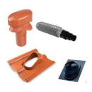 HPI Plastová prostupová taška pro krytinu Bramac Moravská - pr. průchodu 100 mm