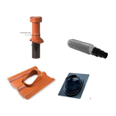 HPI Plastová prostupová taška pro krytinu Terran Danubia, Standard, Bramac Římská, Adria - pr. průchodu 100 mm