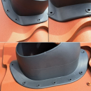 HPI Odvětrávací set – pro profilované plechové krytiny - průměr 150 mm - vysoký profil s výškou vlny do 32 mm