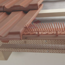 HPI Ochranný pás proti ptákům PVC - větrací průřez 60 %, šířka 100 mm, délka 5 m