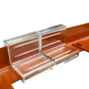 HPI Transparentní spojka protisněhových mříží (UV stabilní plast)