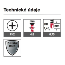 Ejot Šroub Climadur Dabo VHT-R 4,8