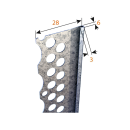HPI Profil 5008 - pro tenké omítky 6 mm, na stěny z porobetonu