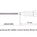 HPI Talířový šroubovací držák IsoFux Rocket Wood